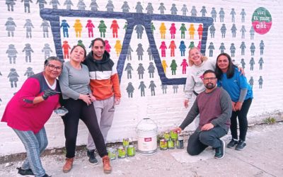 Colaboramos con el mural de la escuela N° 402 de Escobar