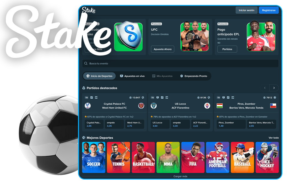 Apuestas deportivas de Stake