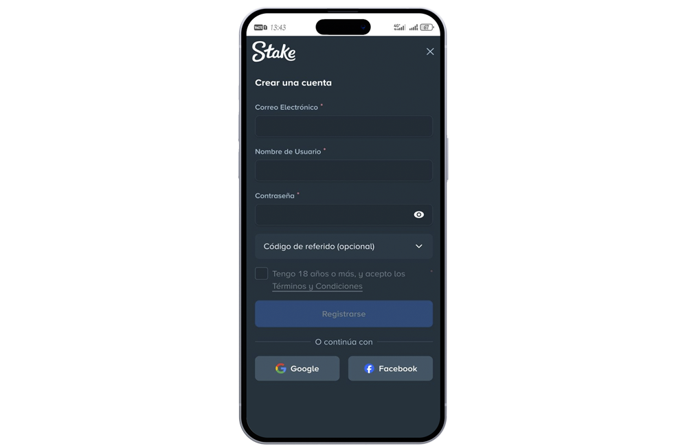 Pasos para empezar a apostar en Stake Argentina